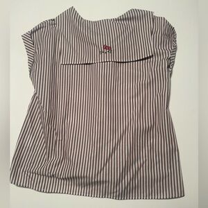 Sanrio Striped Blouse with Hello Kitty Accent